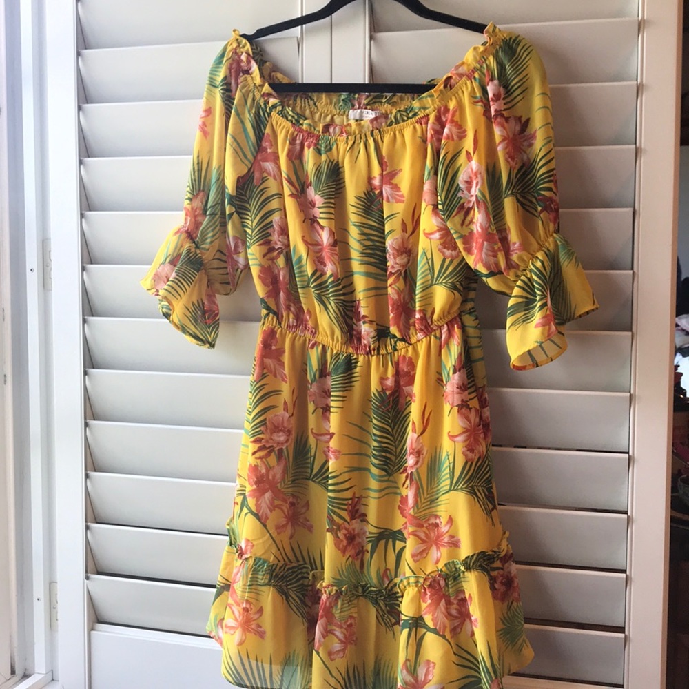 Off shoulder dress